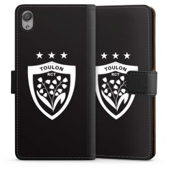 Sideflip mit langer Lasche schwarz