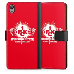 Sideflip mit langer Lasche schwarz