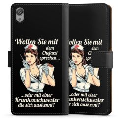 Sideflip mit langer Lasche schwarz