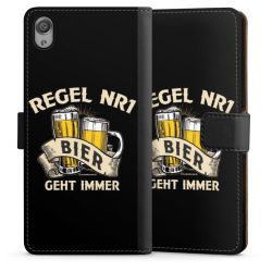 Sideflip mit langer Lasche schwarz