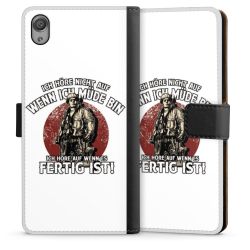 Sideflip mit langer Lasche schwarz