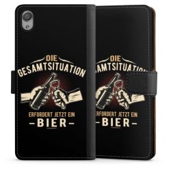 Sideflip mit langer Lasche schwarz