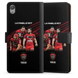 Sideflip mit langer Lasche schwarz