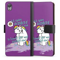 Sideflip mit langer Lasche schwarz