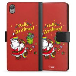 Sideflip mit langer Lasche schwarz