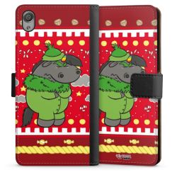 Sideflip mit langer Lasche schwarz