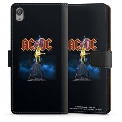 Sideflip mit langer Lasche schwarz