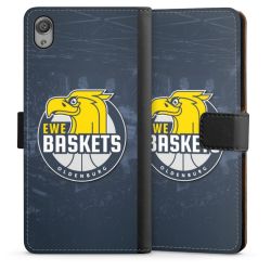 Sideflip mit langer Lasche schwarz