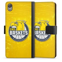 Sideflip mit langer Lasche schwarz