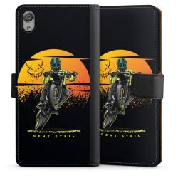 Sideflip mit langer Lasche schwarz