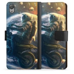 Sideflip mit langer Lasche schwarz