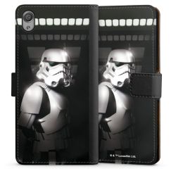 Sideflip mit langer Lasche schwarz