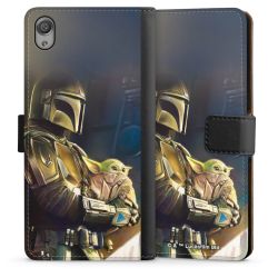 Sideflip mit langer Lasche schwarz