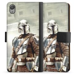 Sideflip mit langer Lasche schwarz