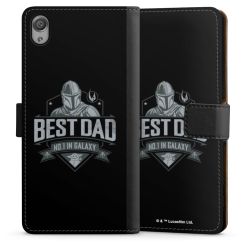 Sideflip mit langer Lasche schwarz