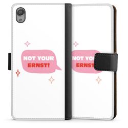 Sideflip mit langer Lasche schwarz