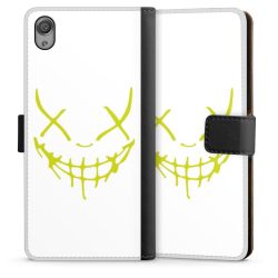 Sideflip mit langer Lasche schwarz