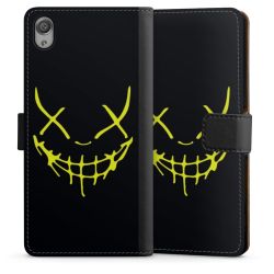 Sideflip mit langer Lasche schwarz