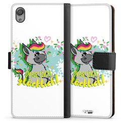 Sideflip mit langer Lasche schwarz