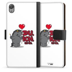 Sideflip mit langer Lasche schwarz