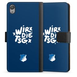 Sideflip mit langer Lasche schwarz