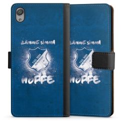 Sideflip mit langer Lasche schwarz