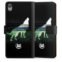 Sideflip mit langer Lasche schwarz