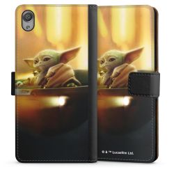 Sideflip mit langer Lasche schwarz