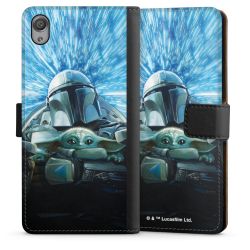 Sideflip mit langer Lasche schwarz