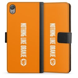 Sideflip mit langer Lasche schwarz