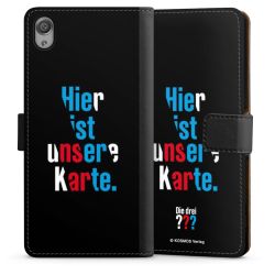 Sideflip mit langer Lasche schwarz