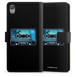 Sideflip mit langer Lasche schwarz