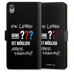 Sideflip mit langer Lasche schwarz