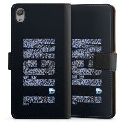 Sideflip mit langer Lasche schwarz