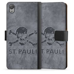 Sideflip mit langer Lasche schwarz