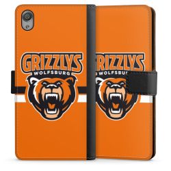 Sideflip mit langer Lasche schwarz