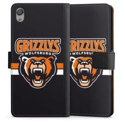 Sideflip mit langer Lasche schwarz