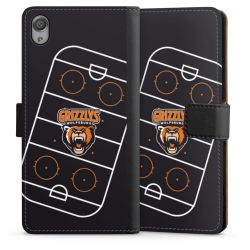 Sideflip mit langer Lasche schwarz