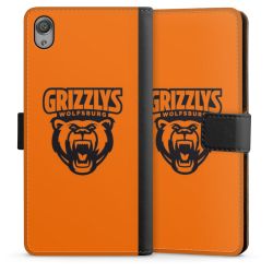 Sideflip mit langer Lasche schwarz