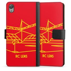 Sideflip mit langer Lasche schwarz