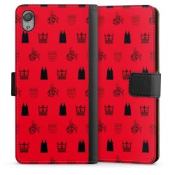 Sideflip mit langer Lasche schwarz