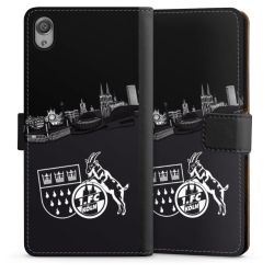 Sideflip mit langer Lasche schwarz