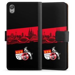 Sideflip mit langer Lasche schwarz