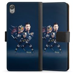 Sideflip mit langer Lasche schwarz