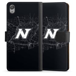 Sideflip mit langer Lasche schwarz