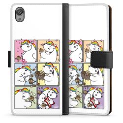 Sideflip mit langer Lasche schwarz