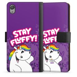 Sideflip mit langer Lasche schwarz