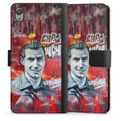 Sideflip mit langer Lasche schwarz