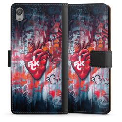 Sideflip mit langer Lasche schwarz