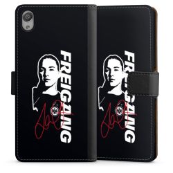 Sideflip mit langer Lasche schwarz